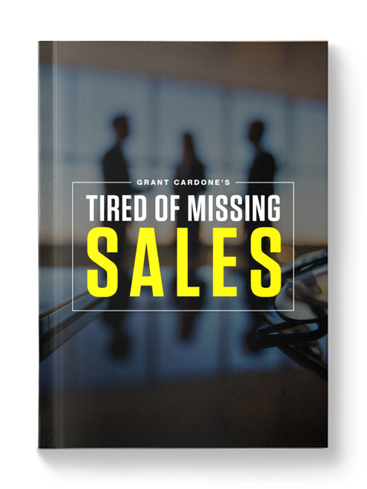 tired of missing sales